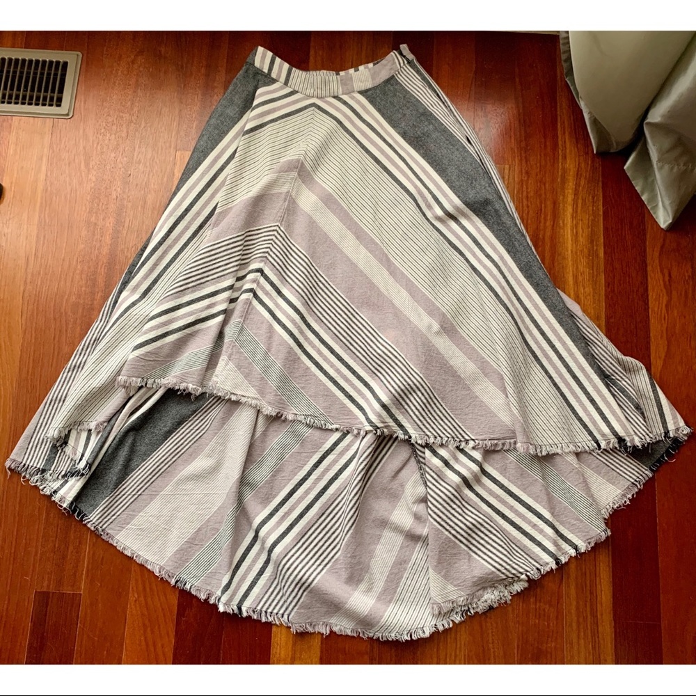Free People high/low skirt